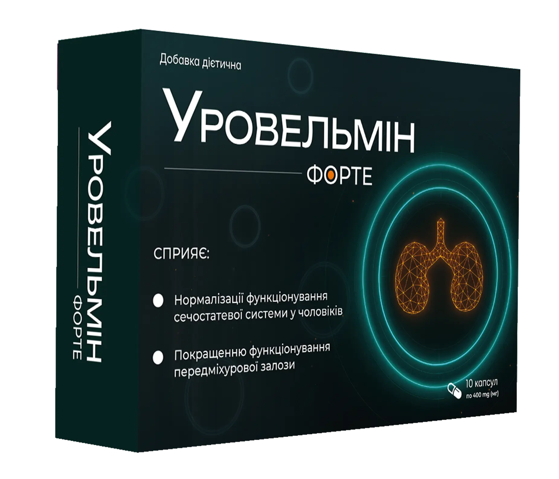 Упаковка засобу для чоловічого здоров'я
